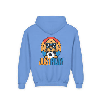 Youth Just Play Soccer Hoodie