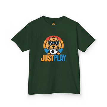 Youth Just Play Soccer Tee