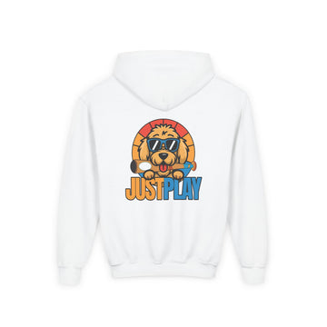 Youth Just Play Baseball Hoodie