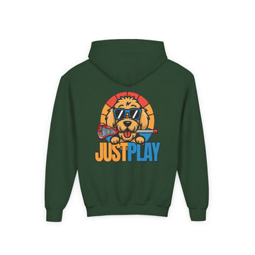 Youth Just Play Lacrosse Hoodie